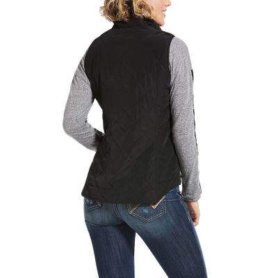 Ariat Reversible Dilon - Gilet Zwart Dames - 16513-648